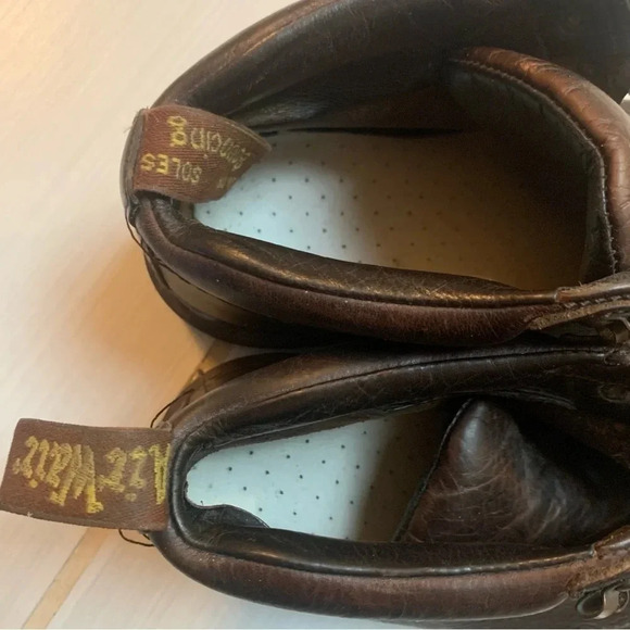 Dr. Martens Vintage Made In England Air Wair Brown Lace Up Shoes - Picture 8 of 16